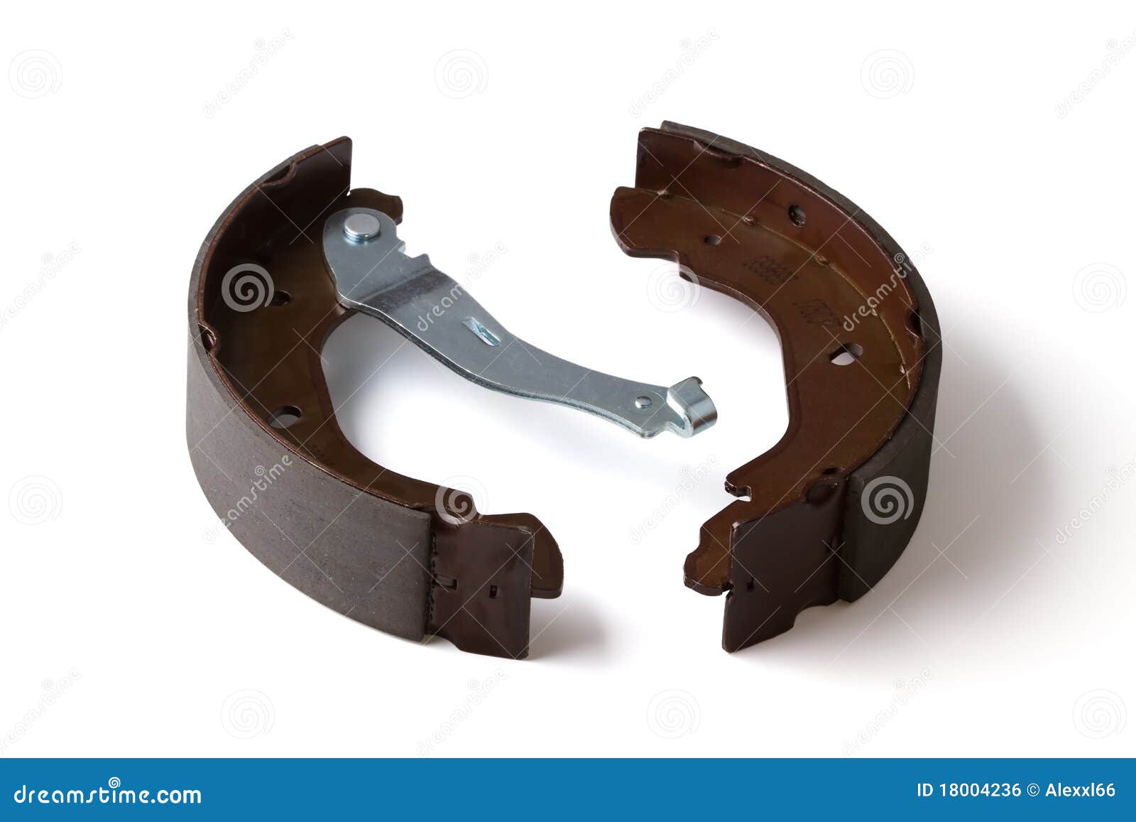 Back brake blocks stock photo. Image of band, replacement 18004236