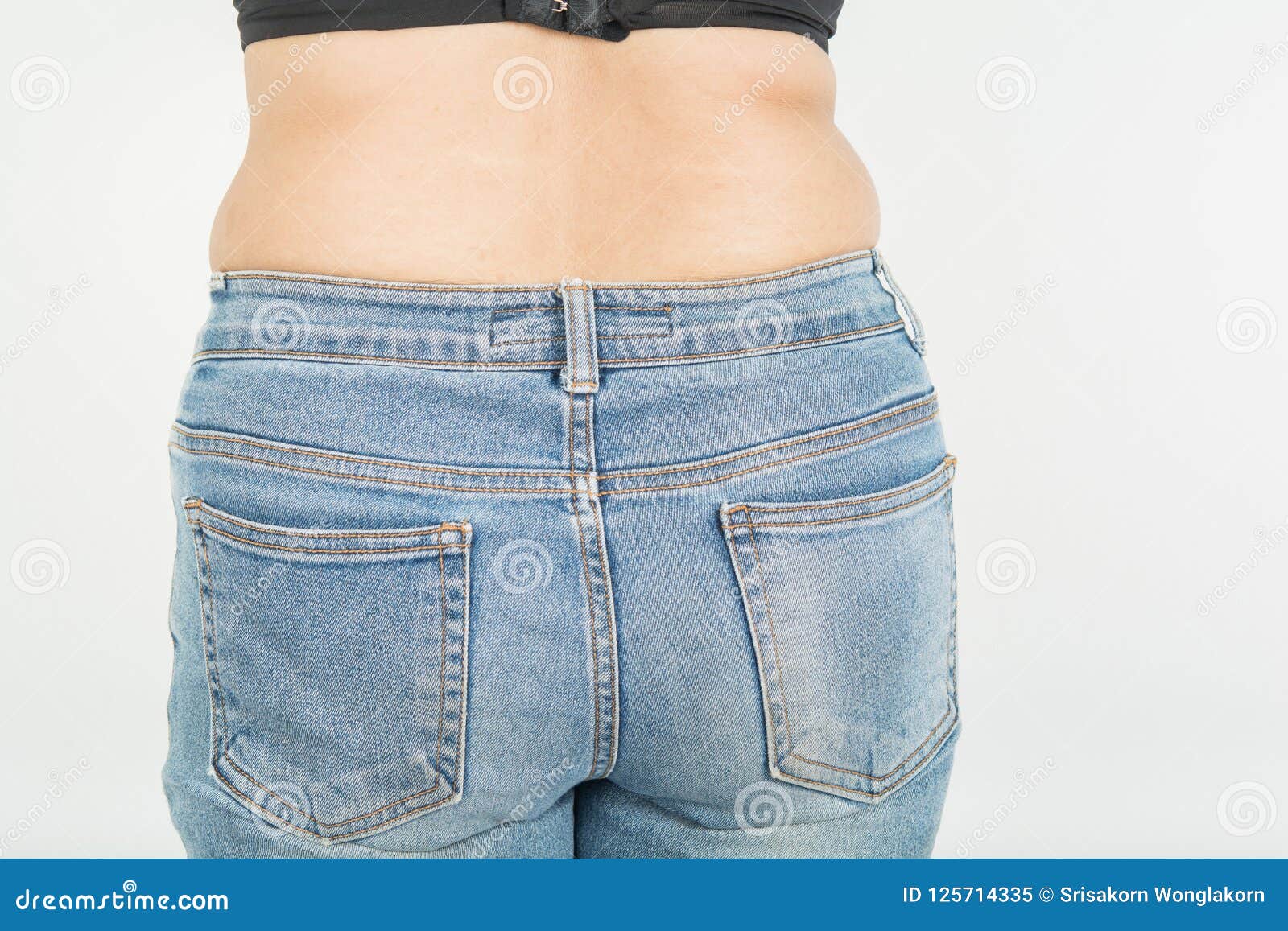 Back fat woman bra hi-res stock photography and images - Alamy