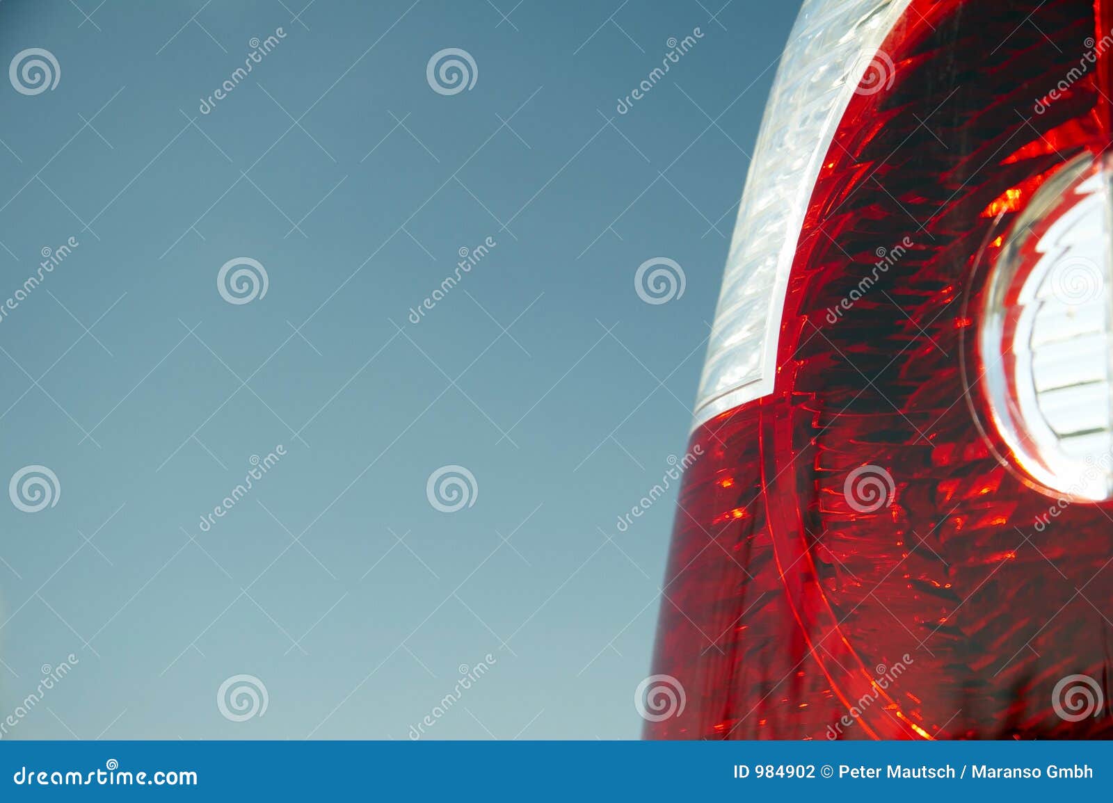 Back light of a car 01 stock photo. Image of landscape 984902