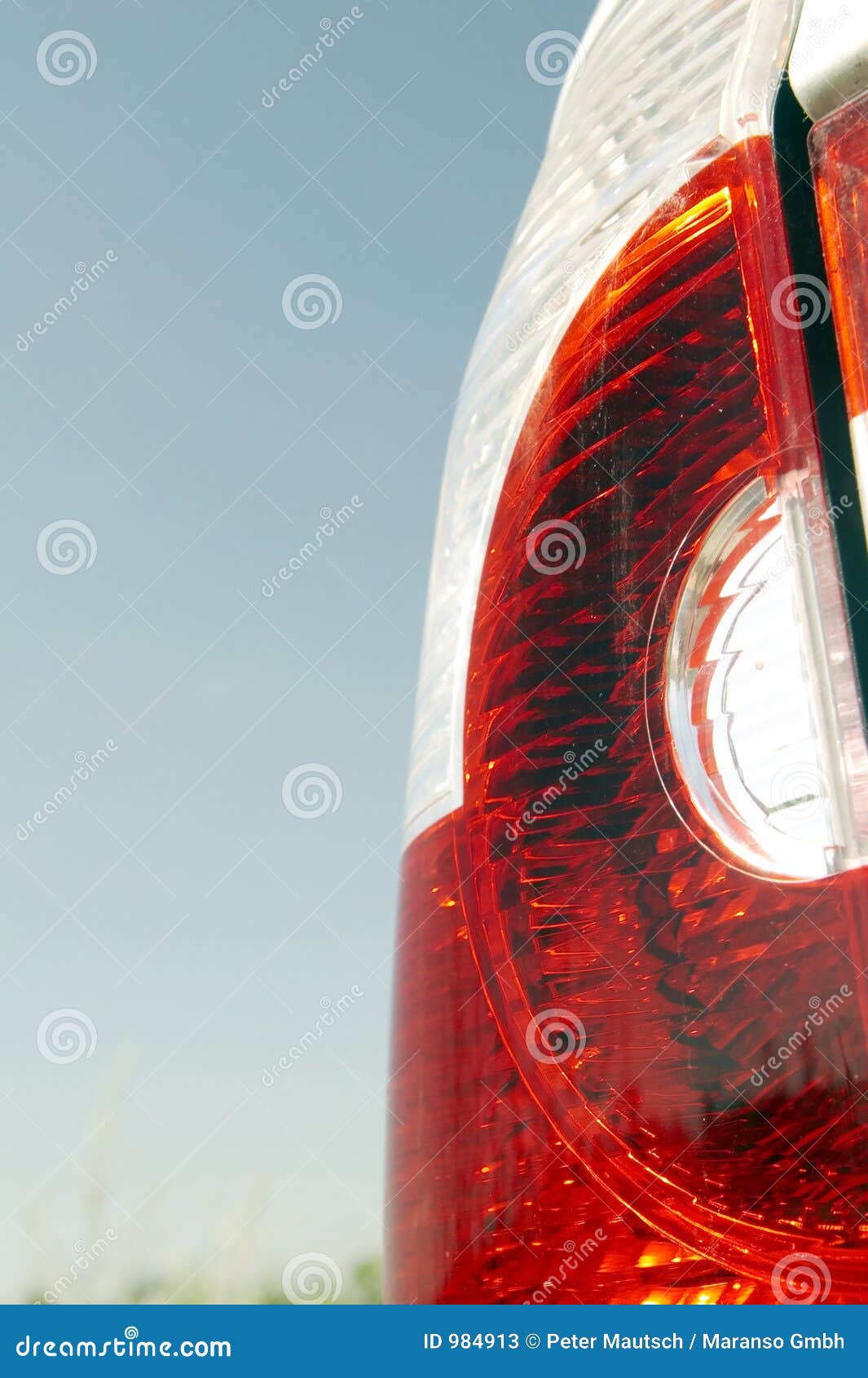 Back light of a car 02 stock image. Image of rearlight 984913