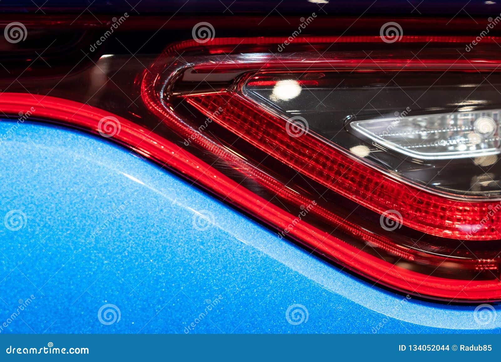 Back Lights of Sports Car stock photo. Image of bumper 134052044
