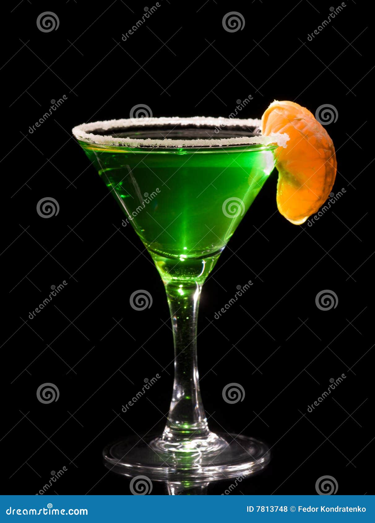 Back Lit Martini Glass with Absinthe Cocktail Stock Photo Image of life, liquor 7813748