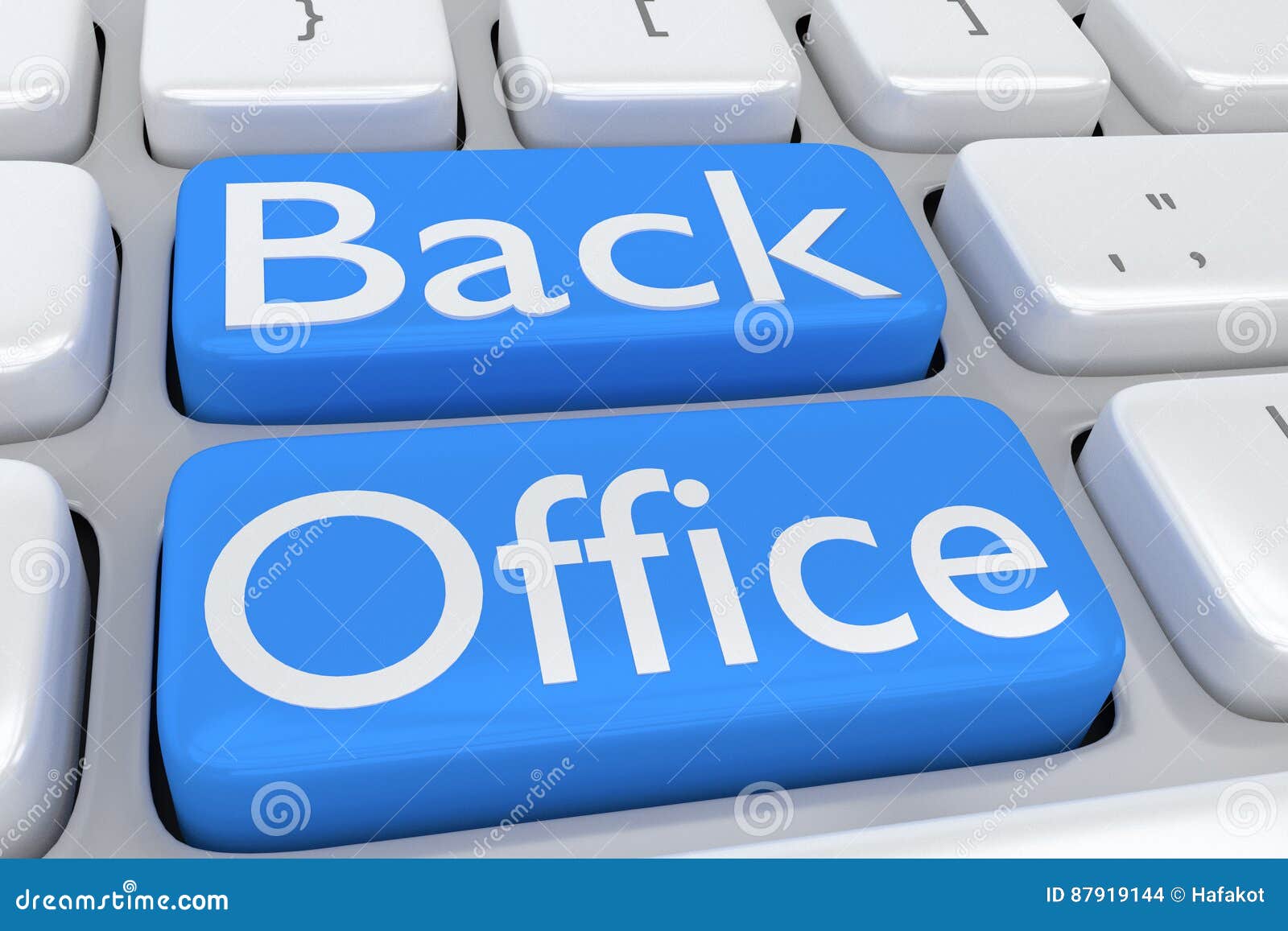 Back Office concept stock illustration. Illustration of dialogue - 87919144