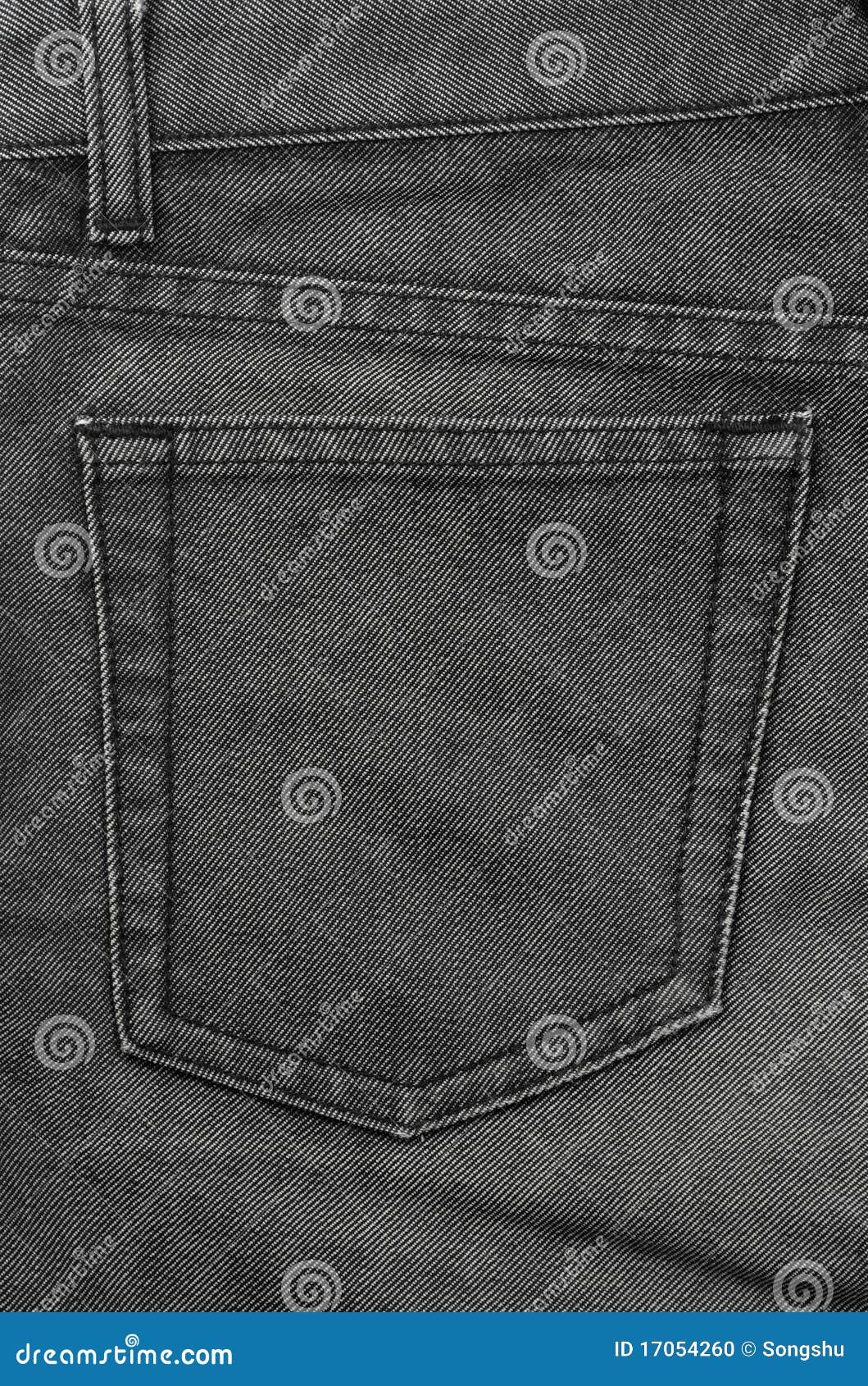 Back pocket stock photo. Image of thread, loop, black - 17054260