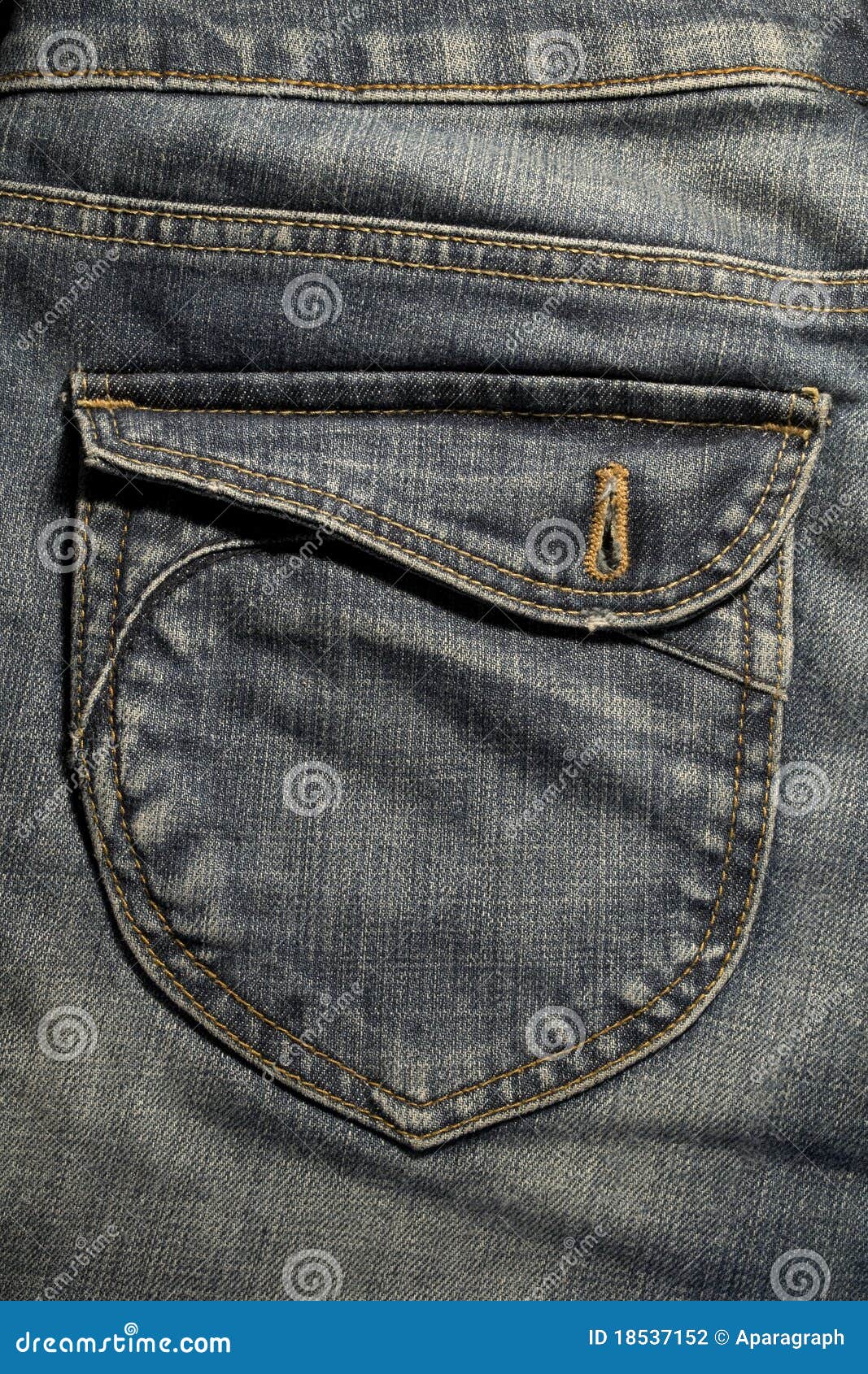 Back pocket jeans stock photo. Image of garment, fabric - 18537152