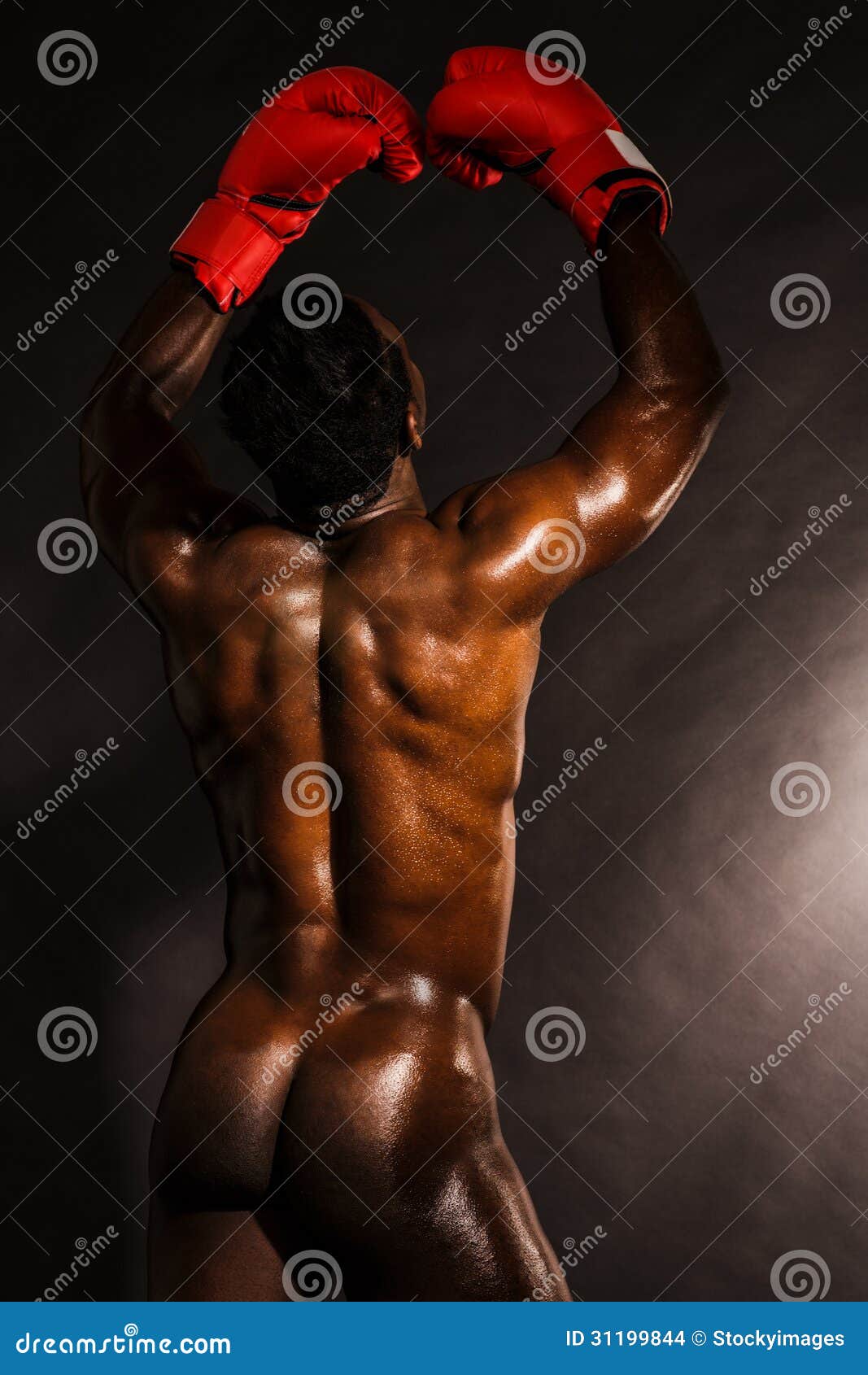 Nude Male Boxing