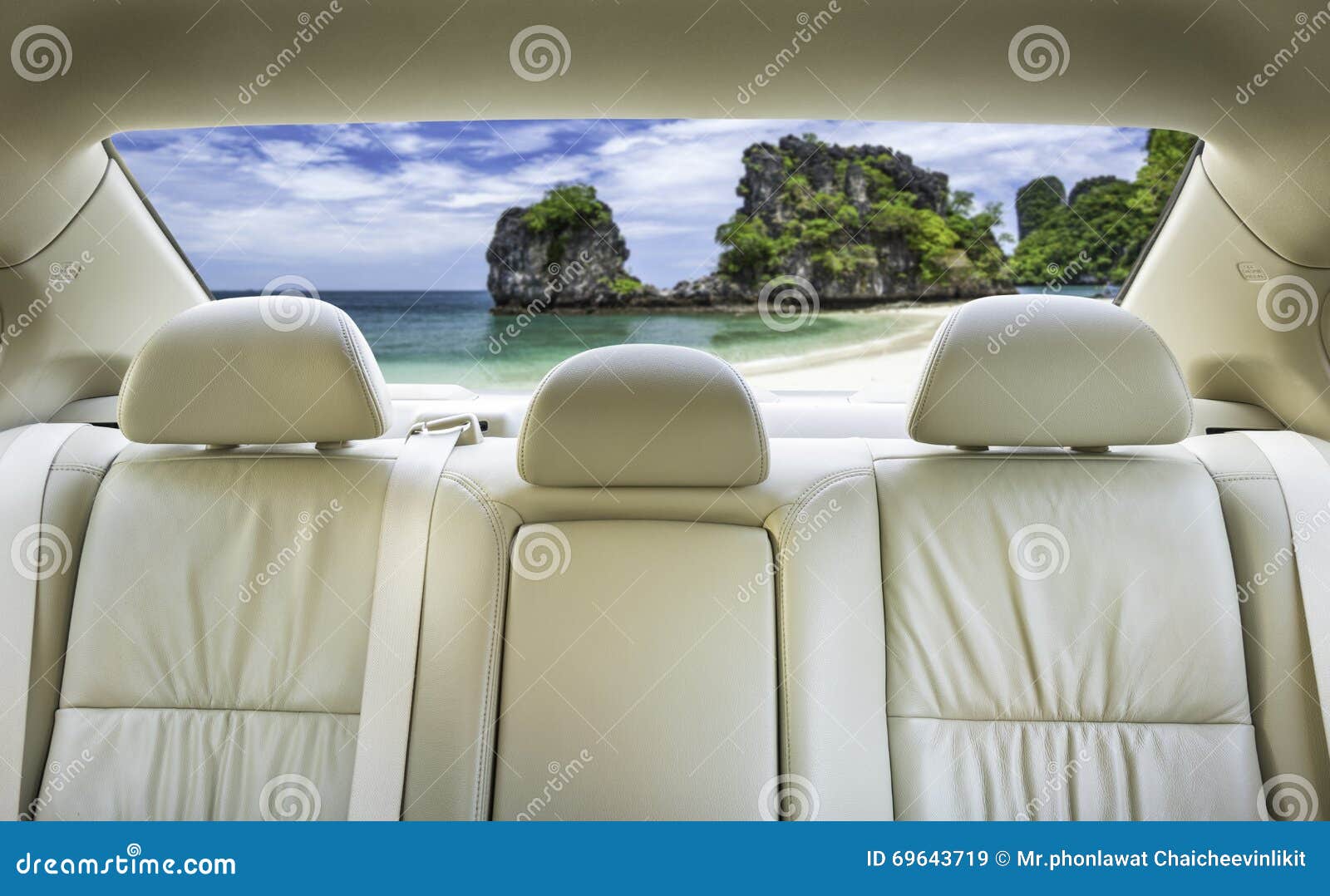 Back seat of the car. stock image. Image of door, comfortably 69643719