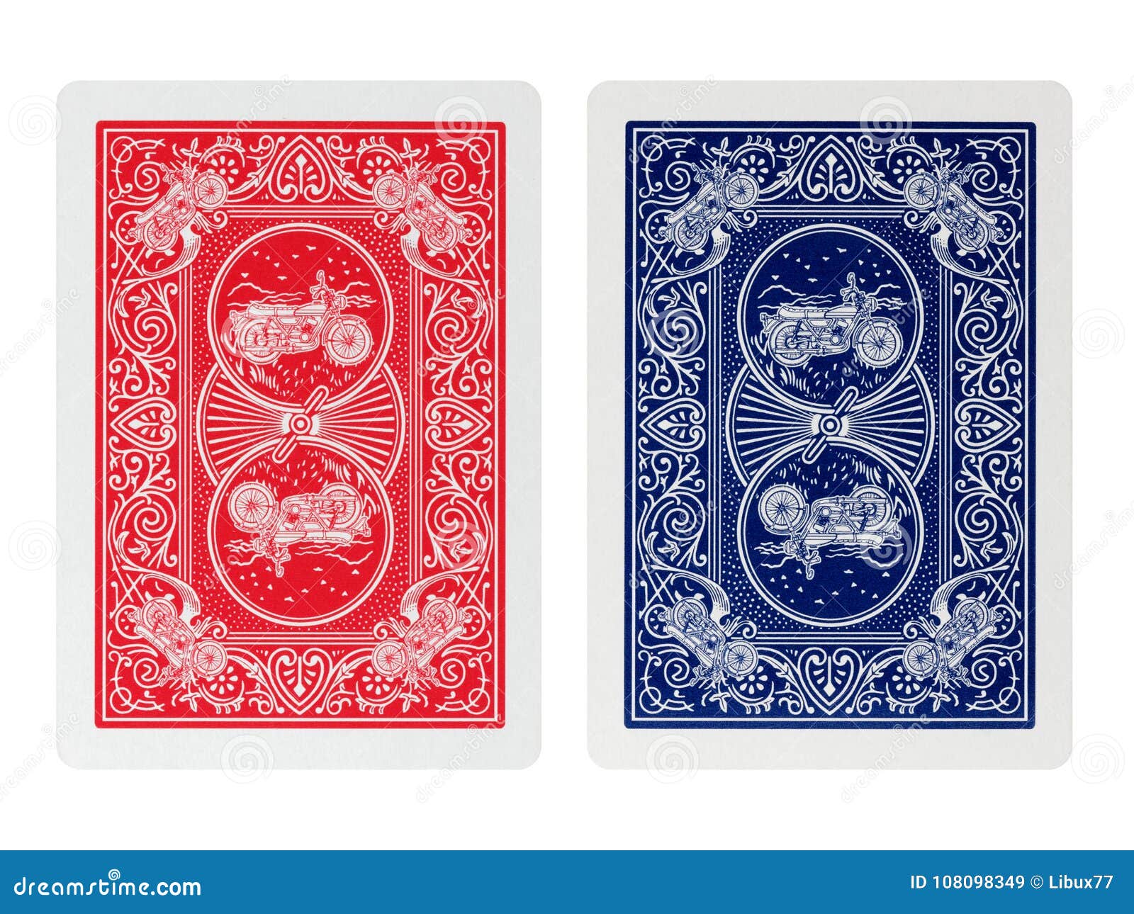 back side poker playing cards 
