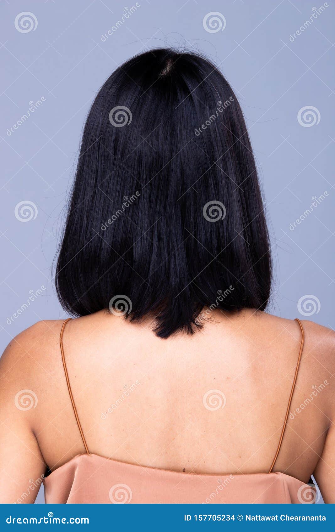 Back Side View of Women To Show Hair Style Stock Photo - Image of care,  eyes: 157705234