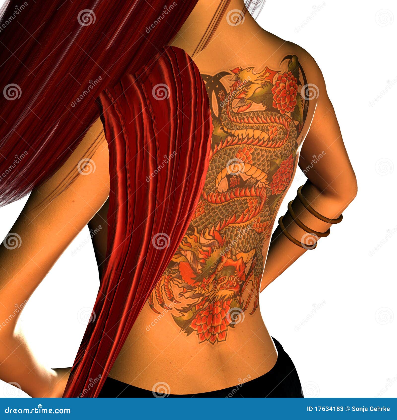7,300+ Back Tattoo Stock Photos, Pictures & Royalty-Free Images - iStock |  Lower back tattoo, Back tattoo woman, Back tattoo man