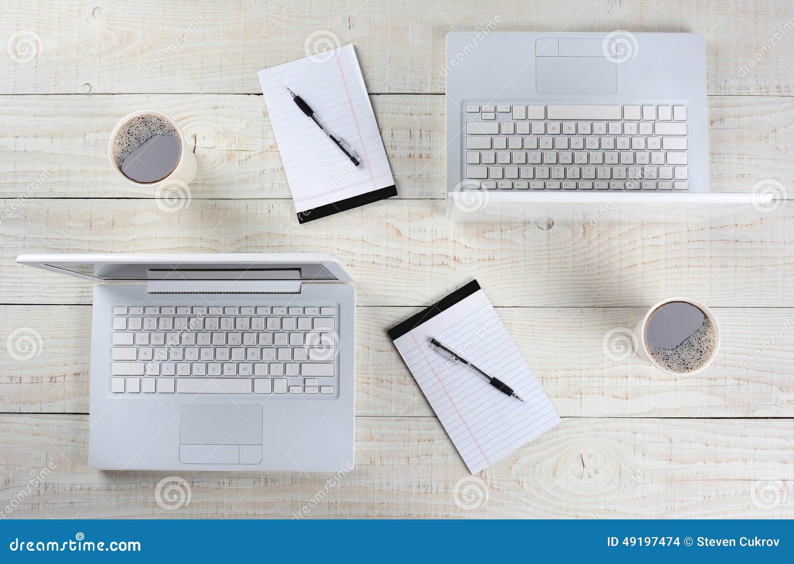 Back To Back Work Stations Stock Photo Image Of Technology 49197474