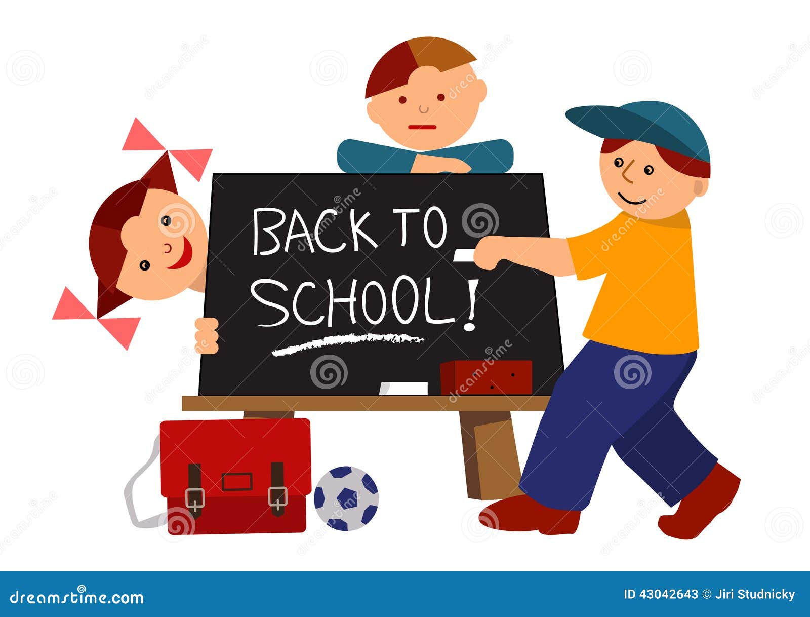 Back to school cartoon stock vector. Illustration of smile - 43042643 Back to school cartoon stock vector. Illustration of smile - 43042643