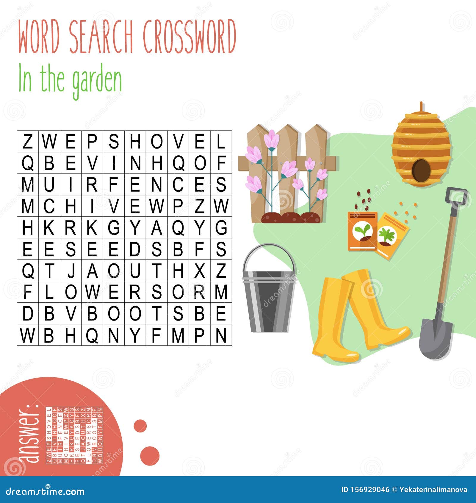 Easy Word Search Crossword Puzzle Back To School Stock Illustration -  Download Image Now - Abacus, Alphabet, Back to School - iStock