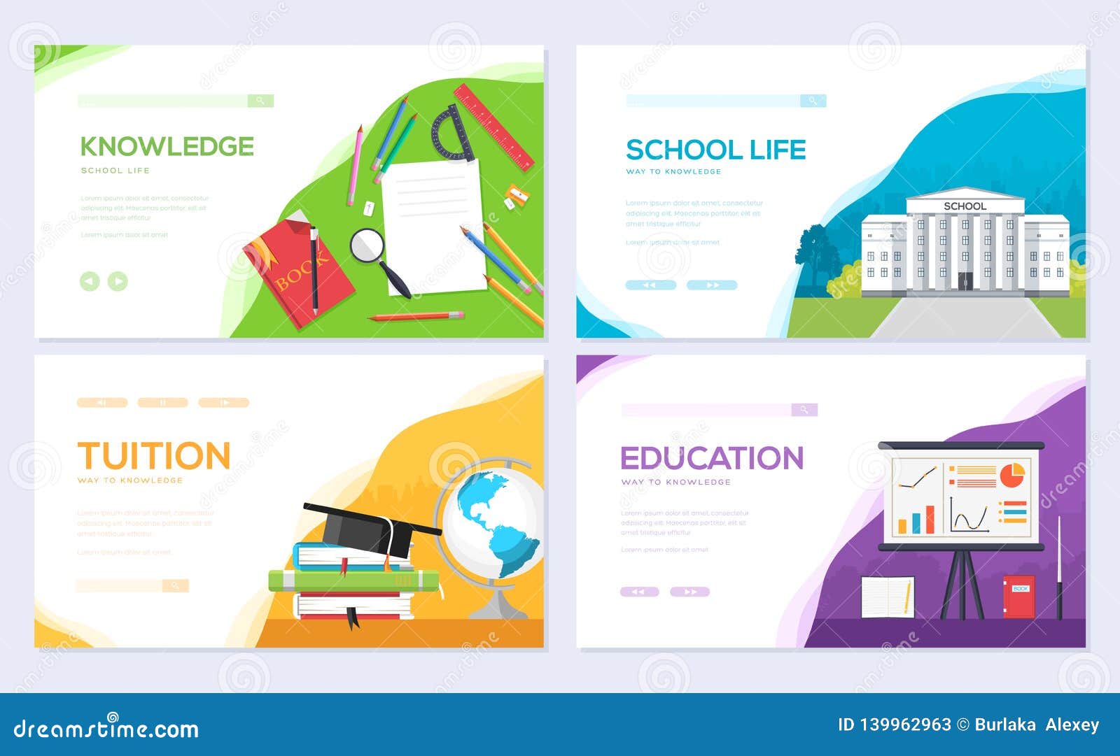 Back To School Information Brochure Card Set. Student Template of For Student Brochure Template
