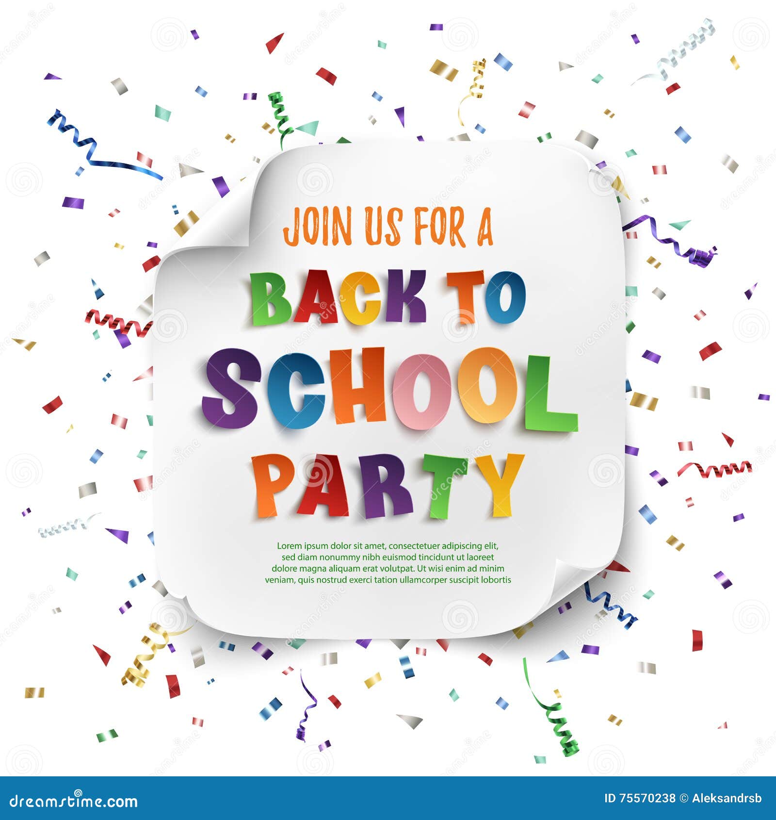 Back 2 School Party