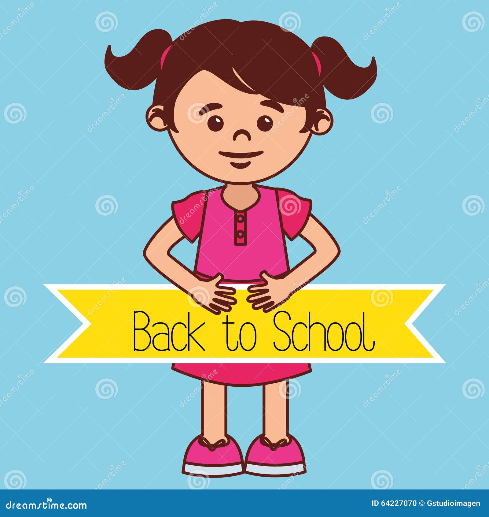 Back to school season stock illustration. Illustration of school - 64227070