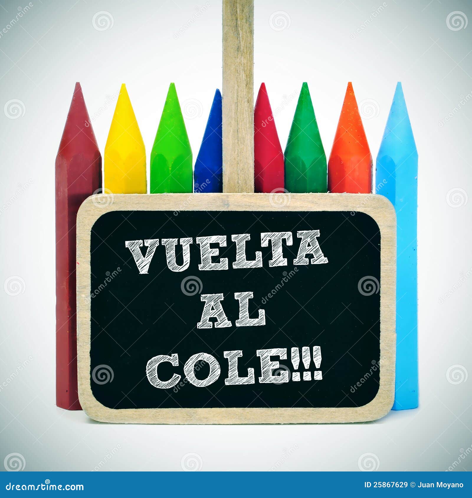back to school written in spanish: vuelta al cole