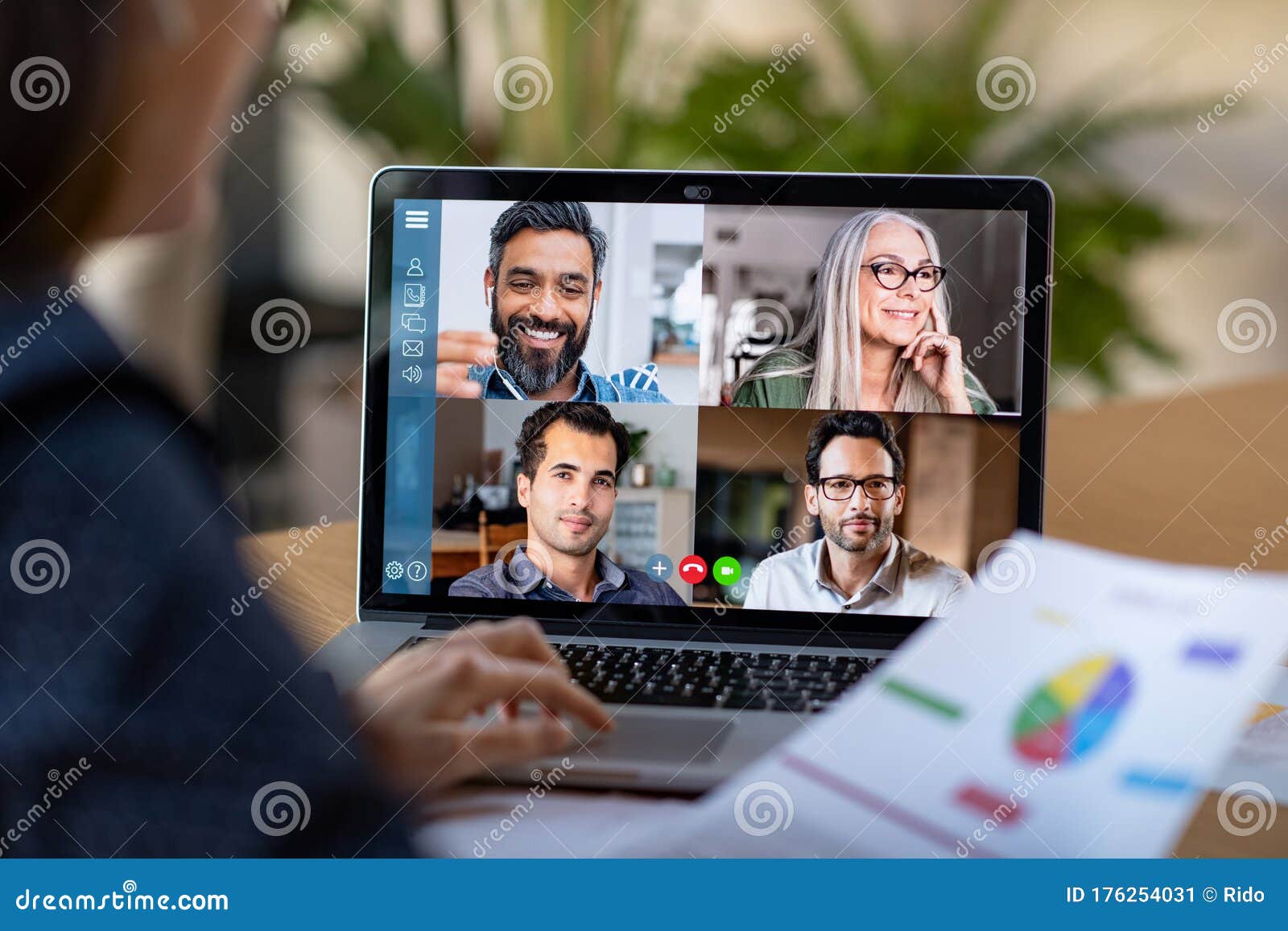 smart working and video conference