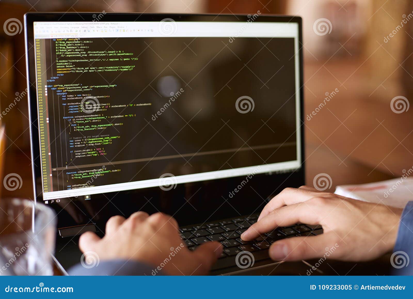 5,118 Script Code Laptop Screen Stock Photos - Free & Royalty-Free ...