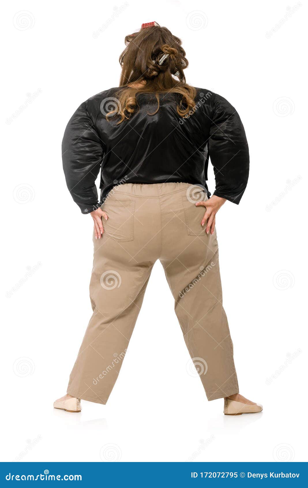 Fat oversize woman stock image. Image of large, lifestyle - 172072795