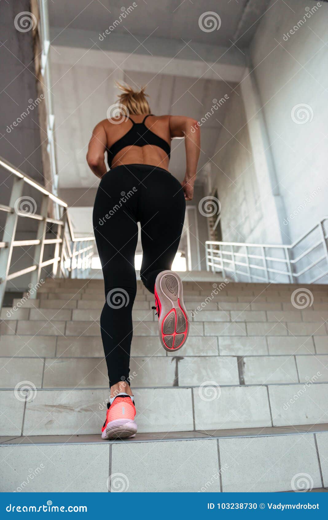 Young Cool Woman Strong Back Stock Photo, Picture and Royalty Free Image.  Image 34961589.