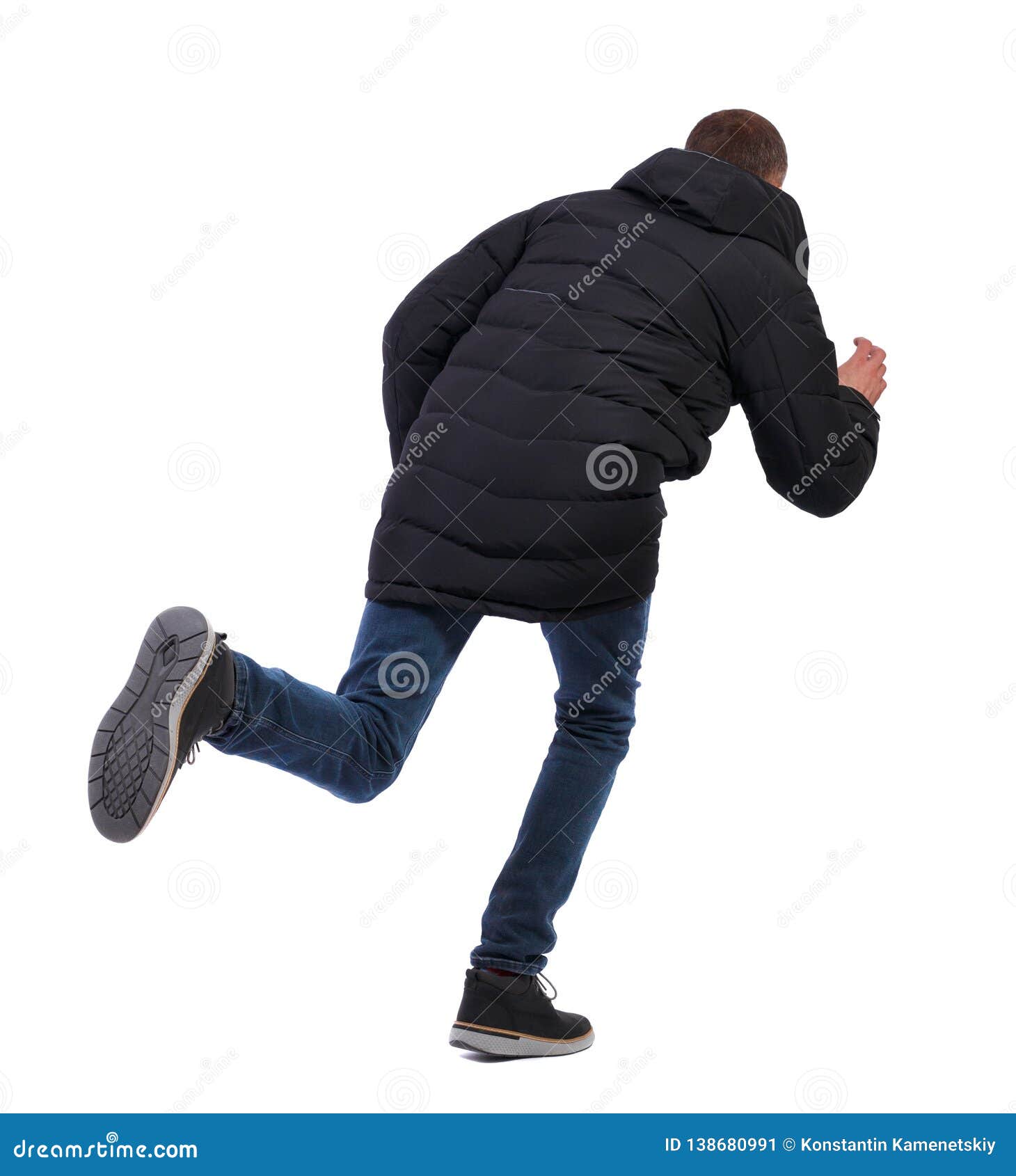 jacket running man