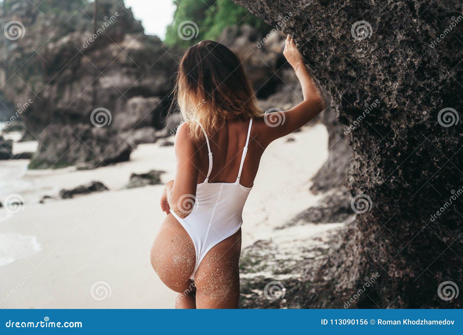 Nice Ass On Beach