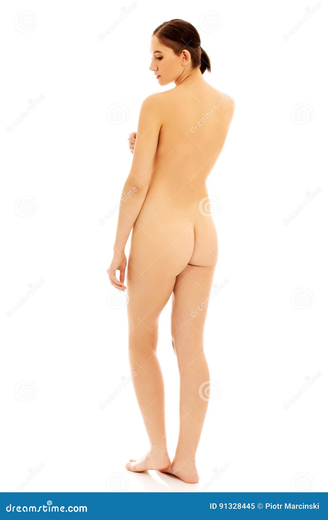 Standing in the nude