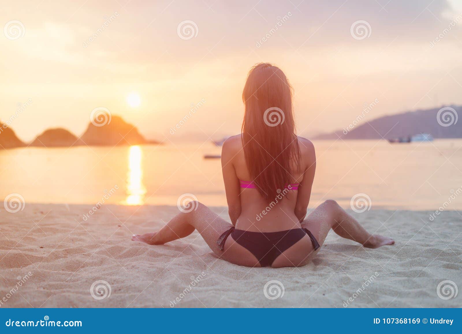 Spread Legs Bikini Stock Photos - Royalty Free Pictures-5503