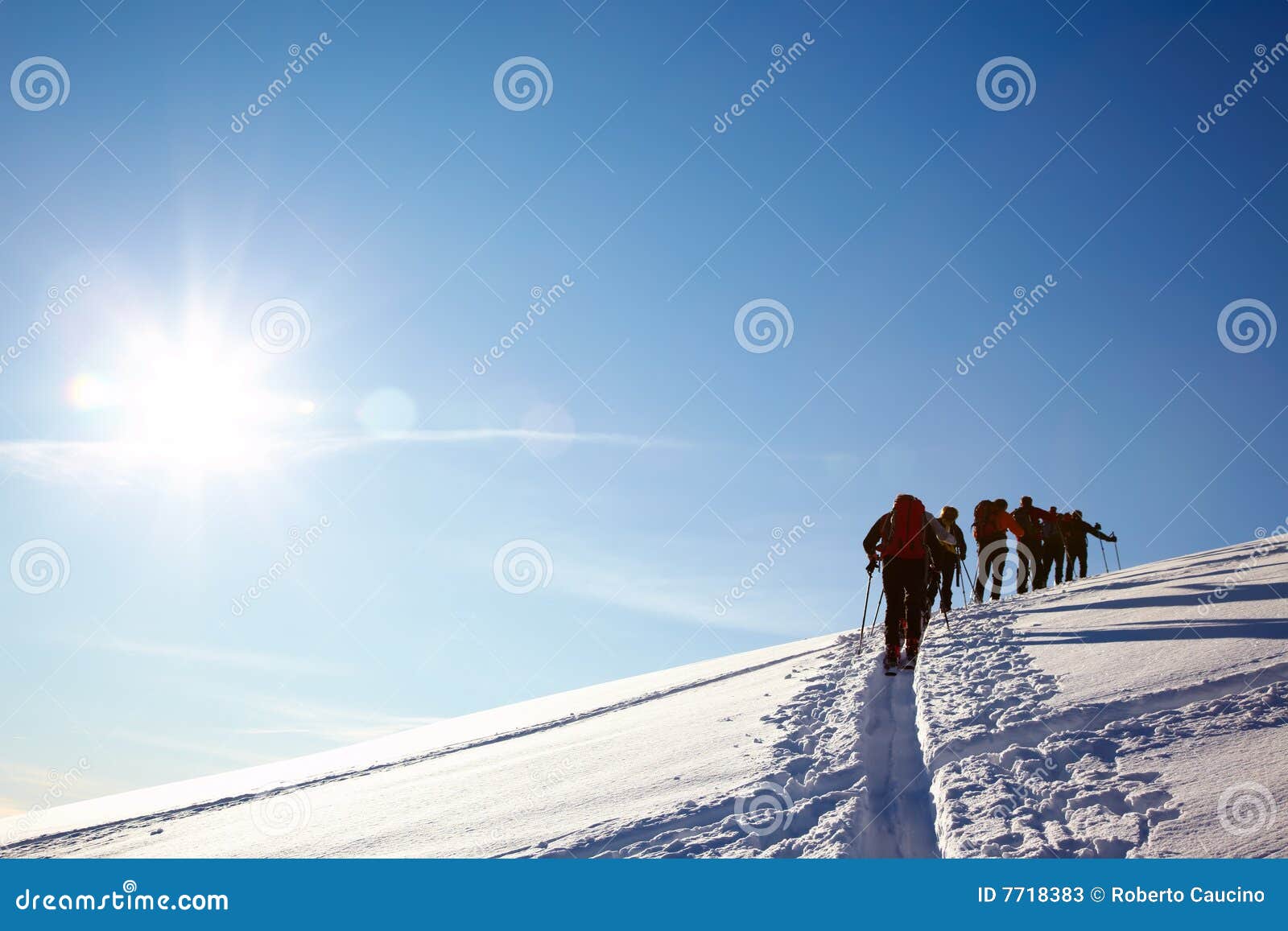 backcountry skiers