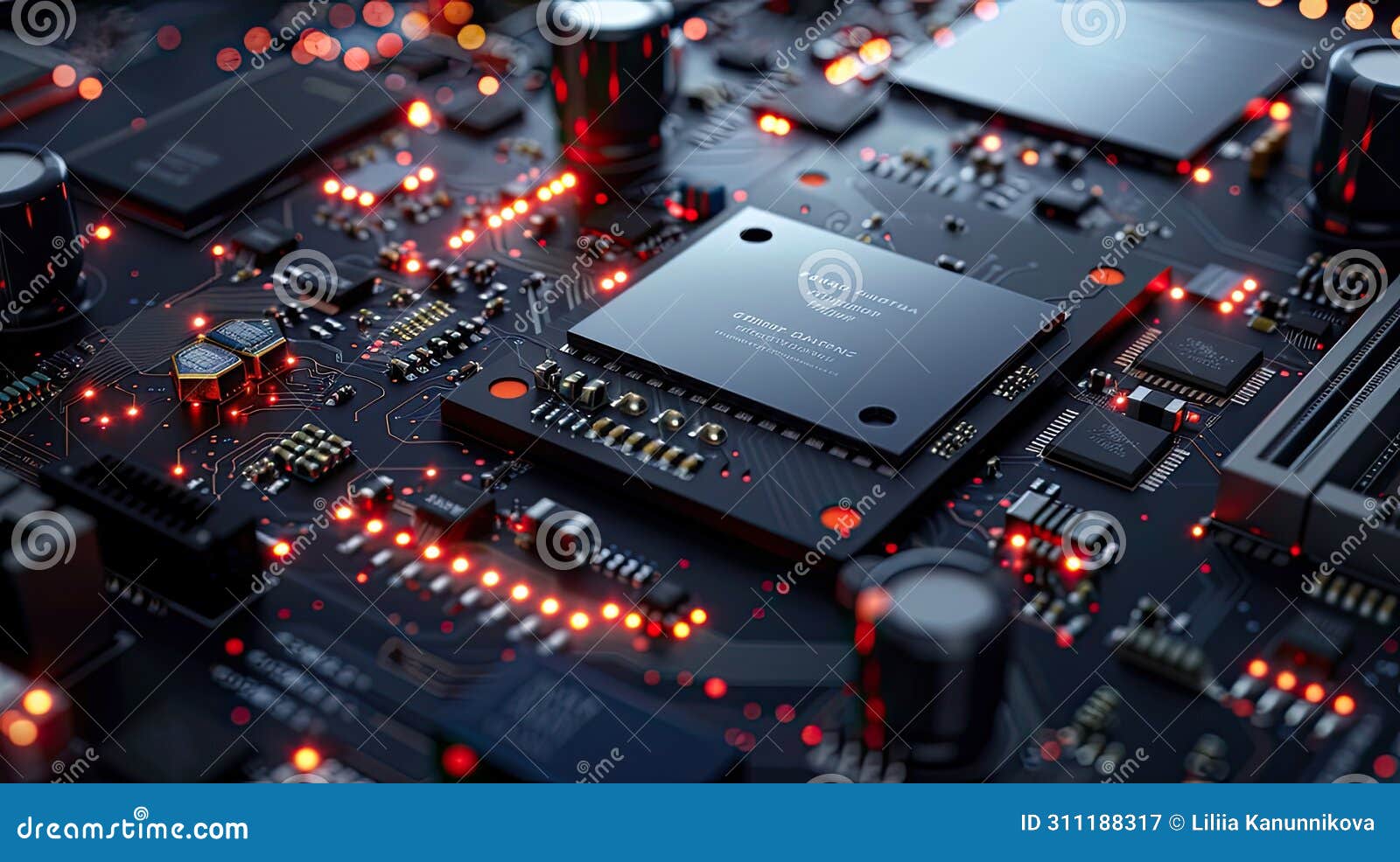 a backdrop for impactful keynotes, showcasing semiconductors as focal points to ize progress in technology.