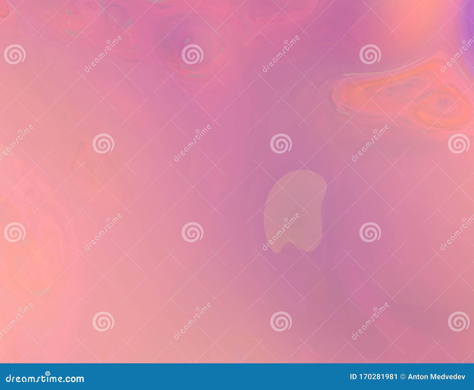 backdrop of smooth reflective shiny liquid surface - background  template, sweet abstract background image, magenta 3d