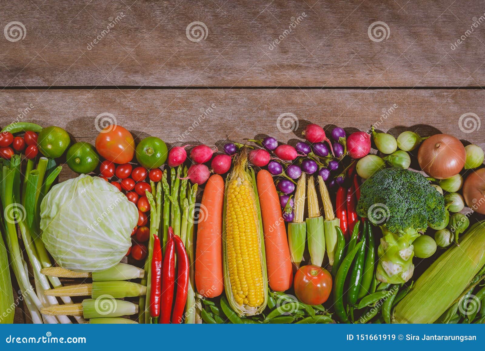 Backgroud of Fresh Food Tasty and Healthy Varis Vegetables are on the ...