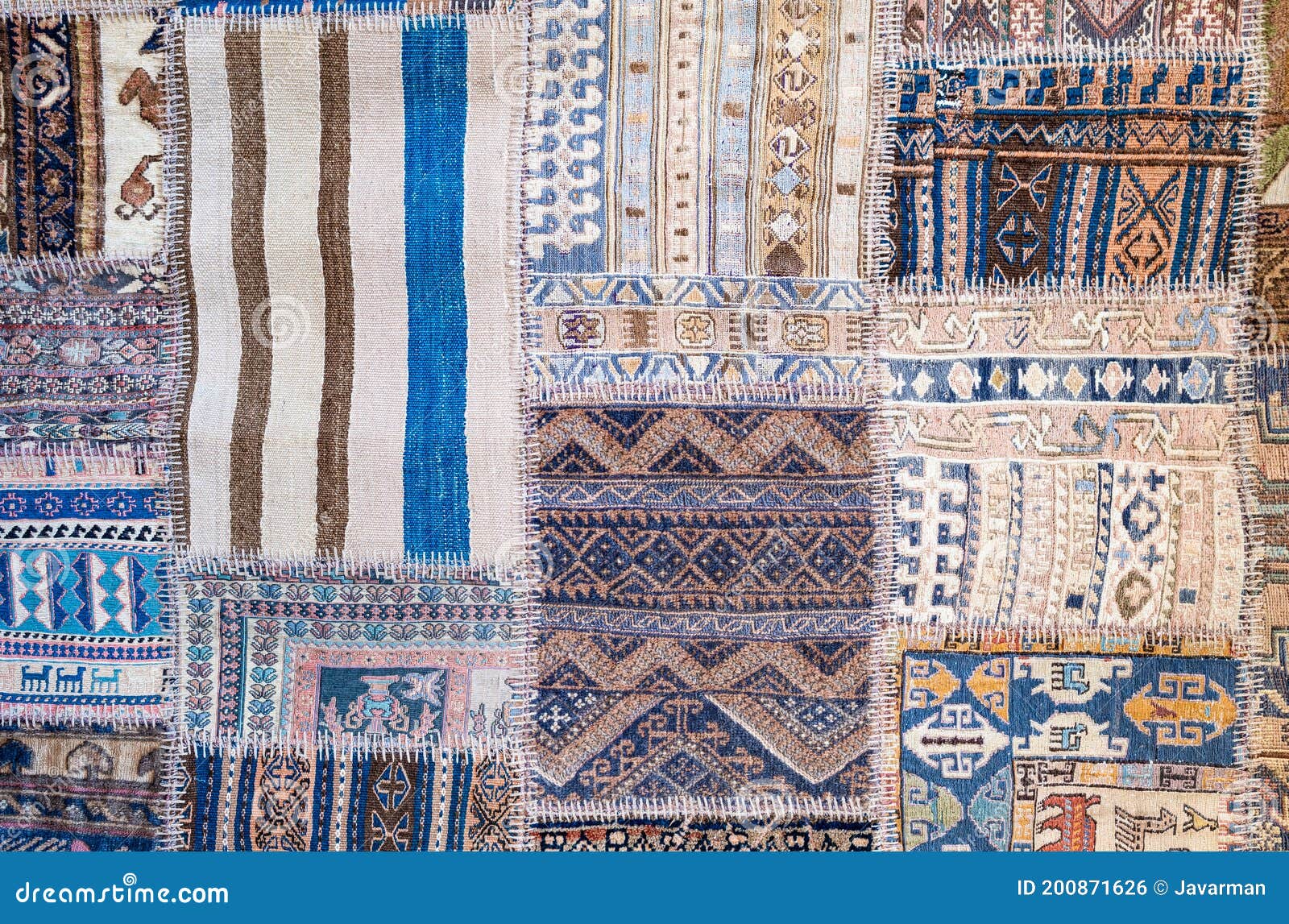 background of antique handmade turkish kilim rugs
