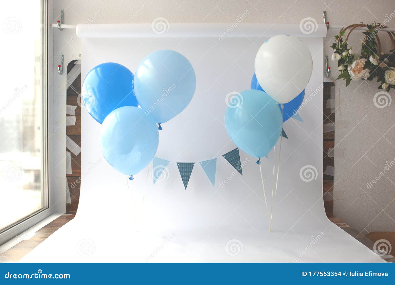 DaShan 12x8ft Happy Birthday Backdrop Colorful Balloons and Confetti Photography Background Kid Adult Baby Boy Girl Newborn Birthday Party Decor Wallpaper Artistic Portrait Photo Studio Props 