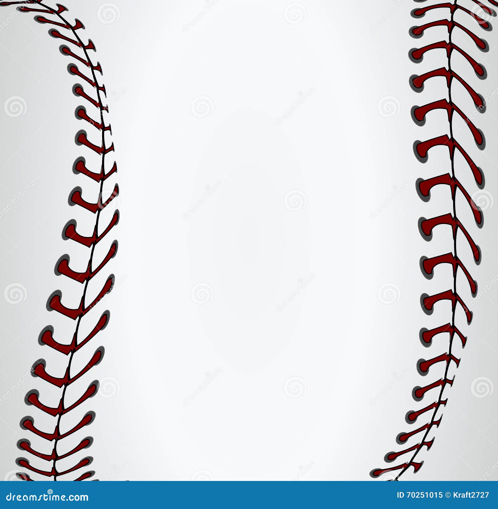 Background baseball laces, vector art illustration sport.