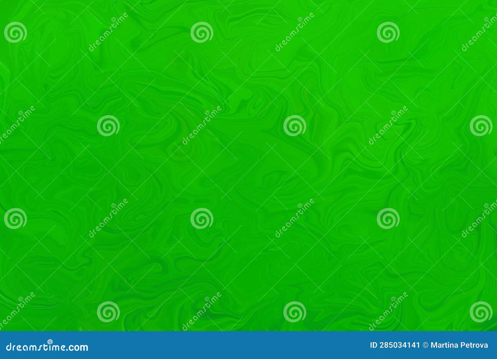 background, blending shades of vibrant green, reminiscent of oil slicks on the surface of water.