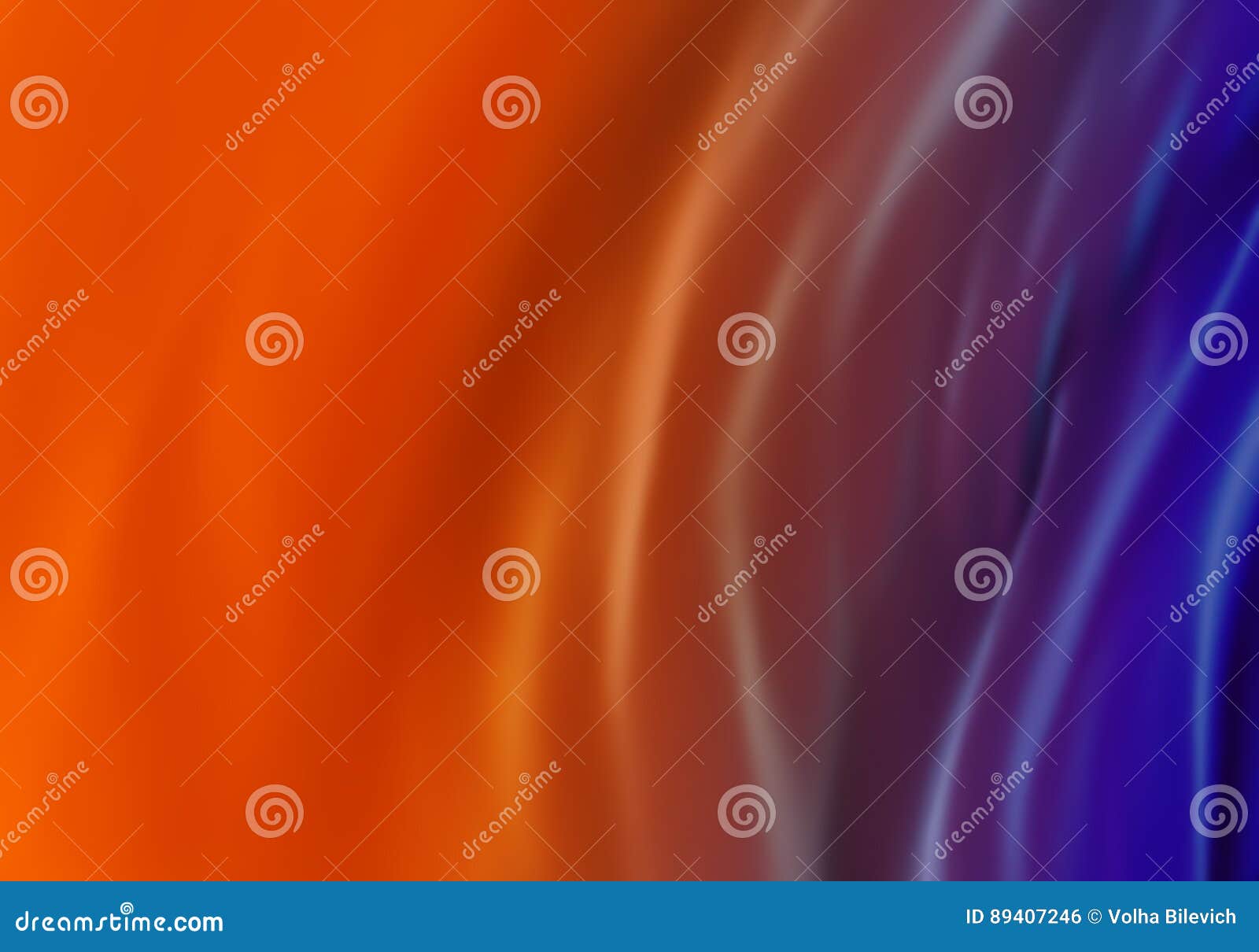 Background Blue and Orange Texture. 3d Render Stock Illustration