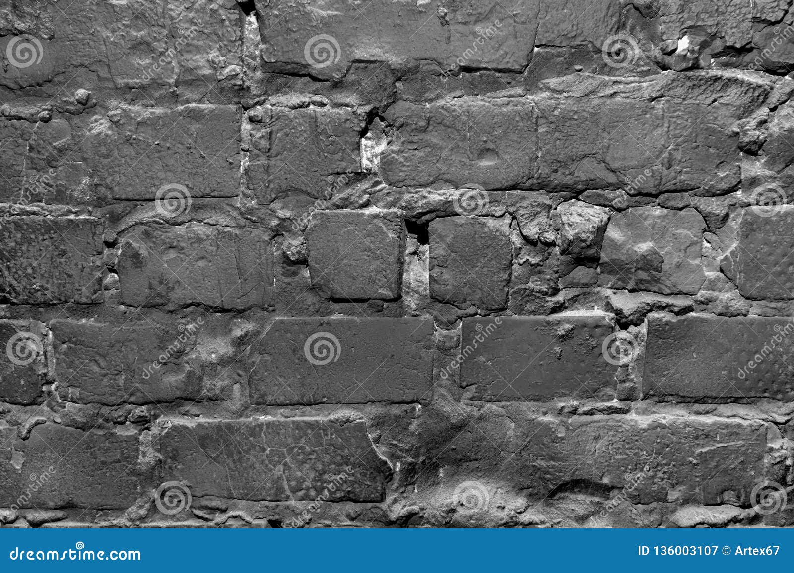 Background Brick Wall Painted Gray Paint Stock Image Image of black