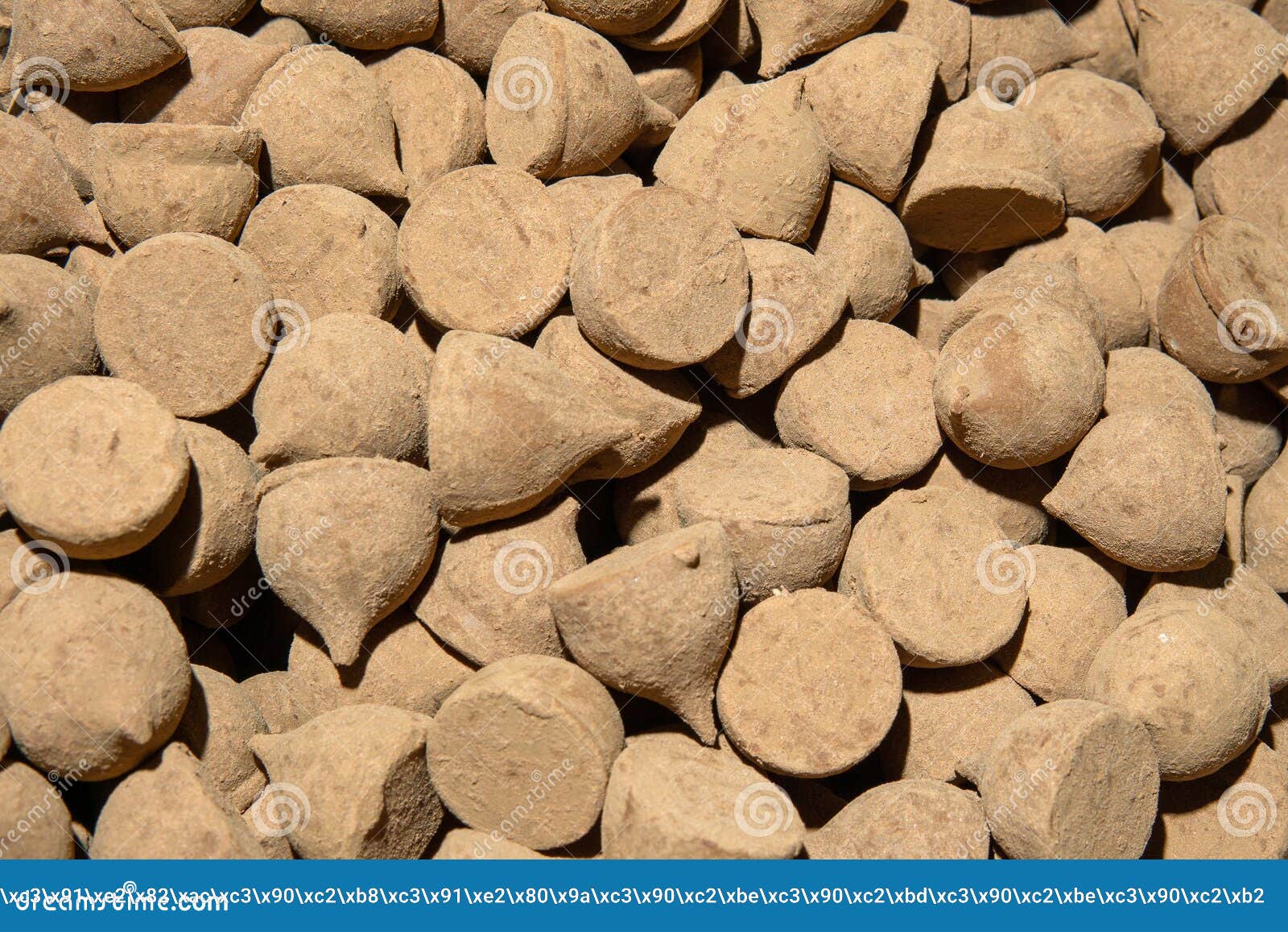 Background Candy Truffles without Chocolate Closeup Stock Image Image of product, candy