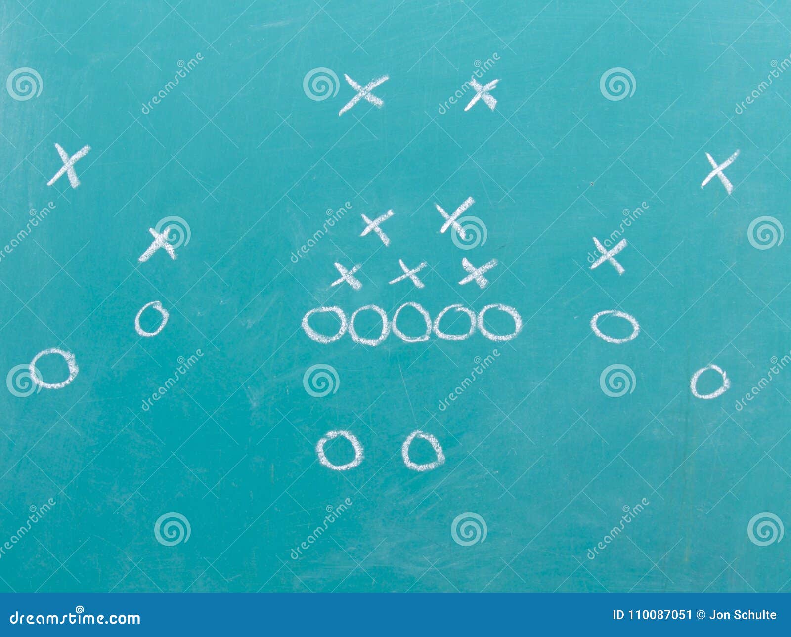 Football plays chalk Cut Out Stock Images & Pictures - Alamy