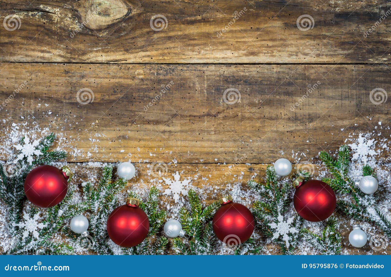 A Holiday Border From Evergreen Branches Stock Photo, Picture and Royalty  Free Image. Image 16442432.