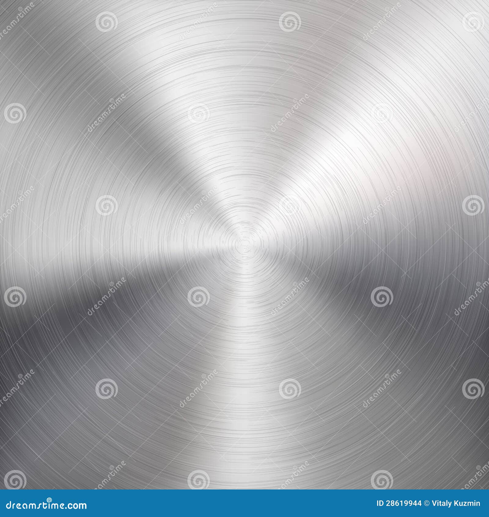 background with circular metal brushed texture