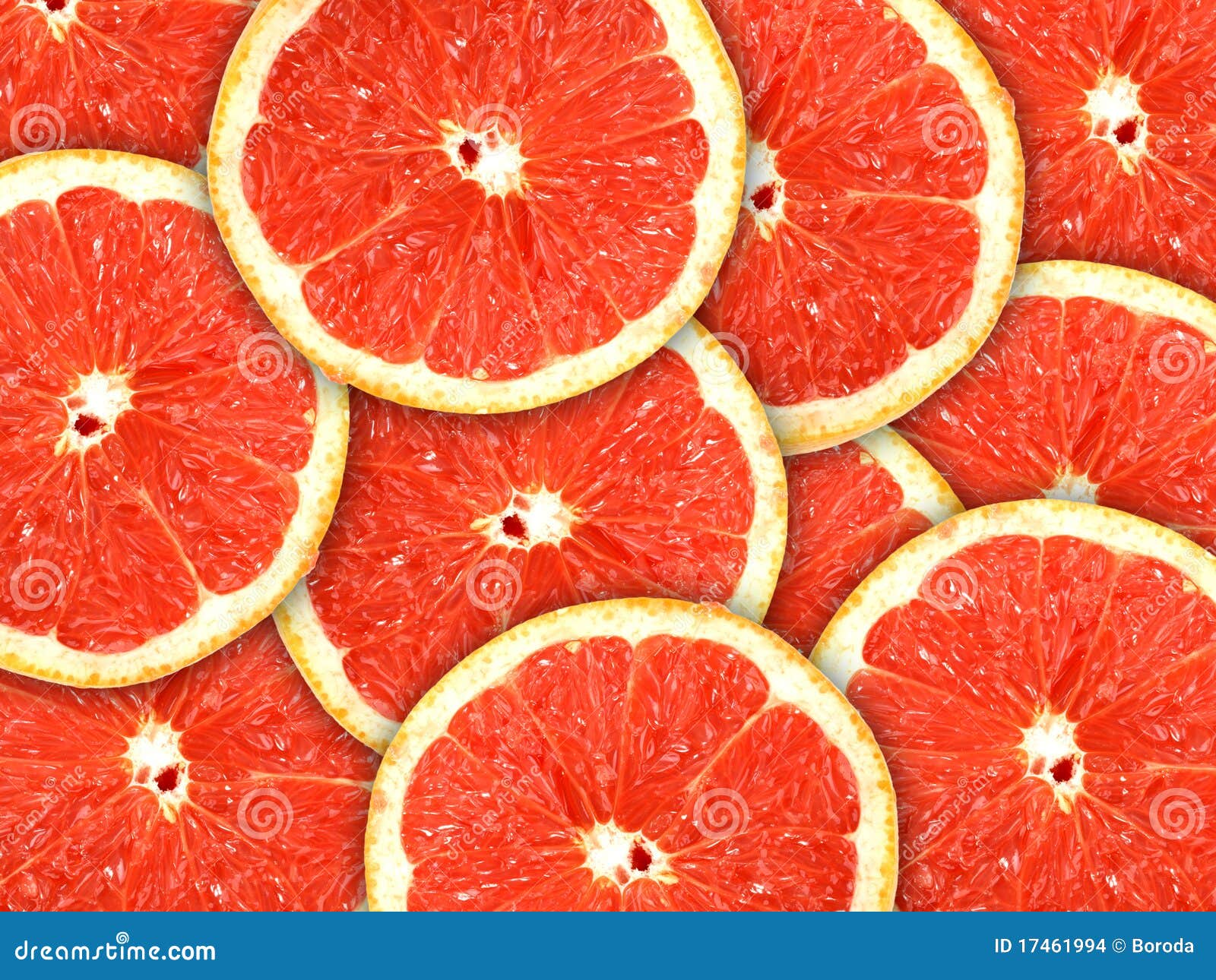background with citrus-fruit of grapefruit slices