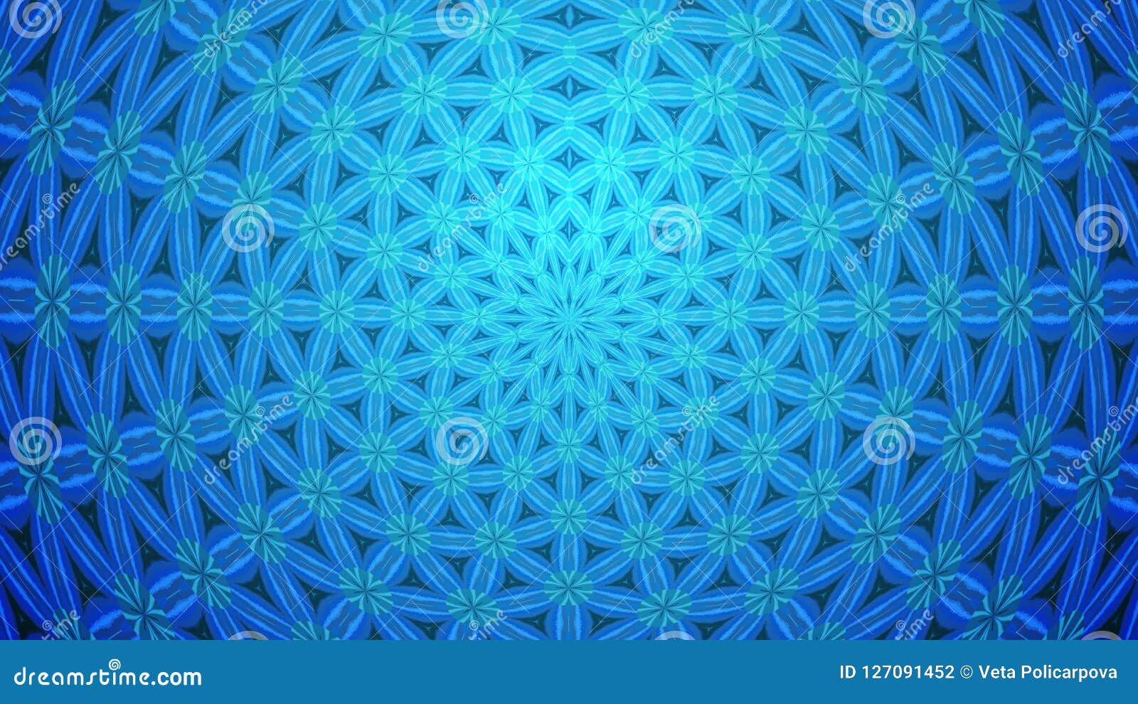 Background With A Colorful, Diverse Cyclic Pattern. Stock Illustration