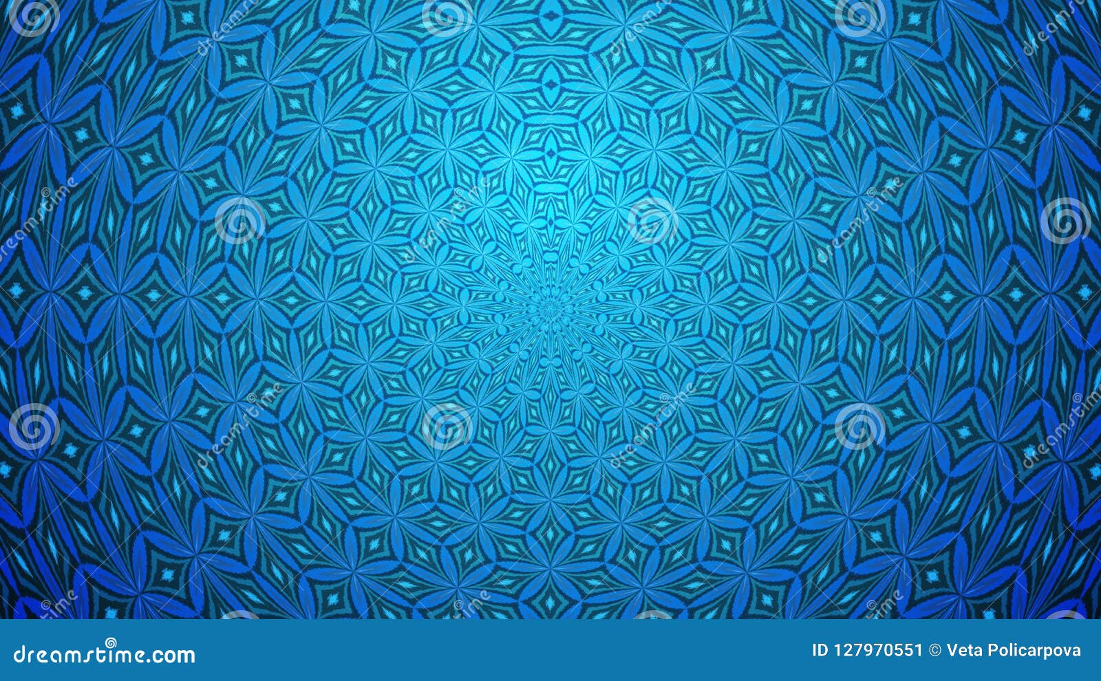 Background with a Colorful, Diverse Cyclic Pattern. Stock Illustration