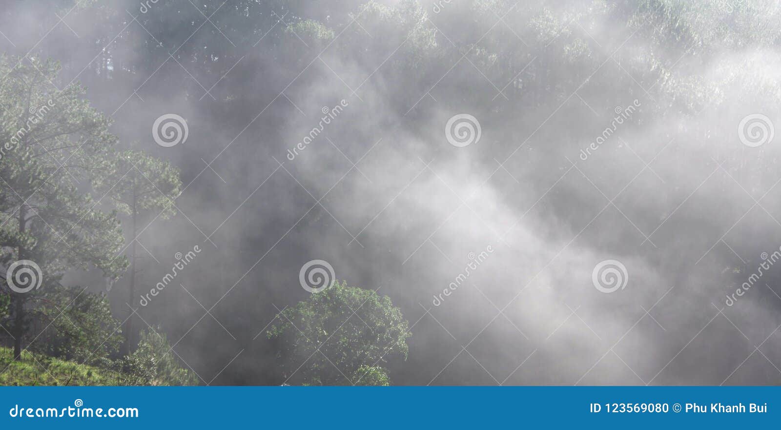 background with dense fog part 2