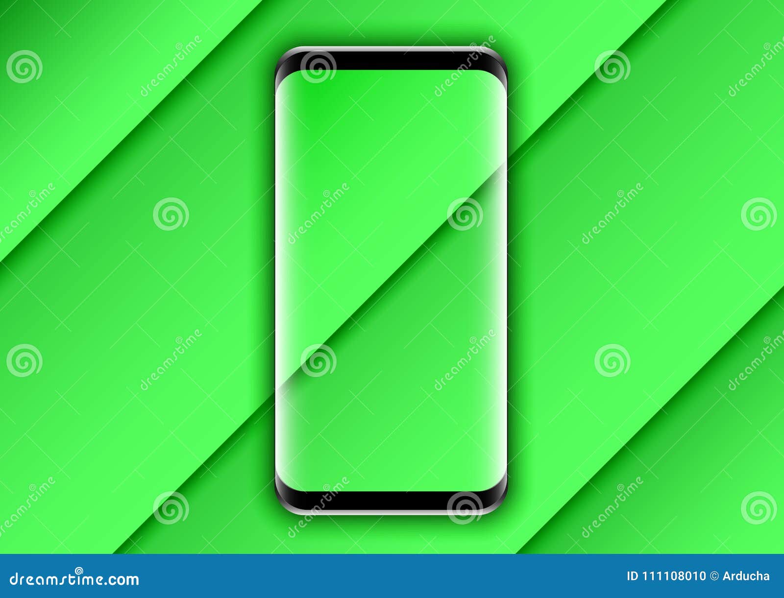 Background Design Green Texture for Phone Stock Vector - Illustration of  edge, mobile: 111108010