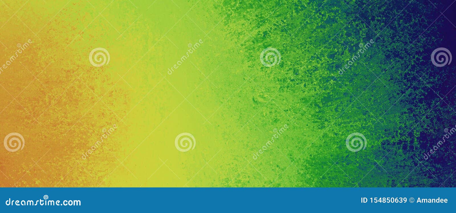 background  with orange yellow green and blue sponged paint texture in graphic art layout, creative fun and bright color abs