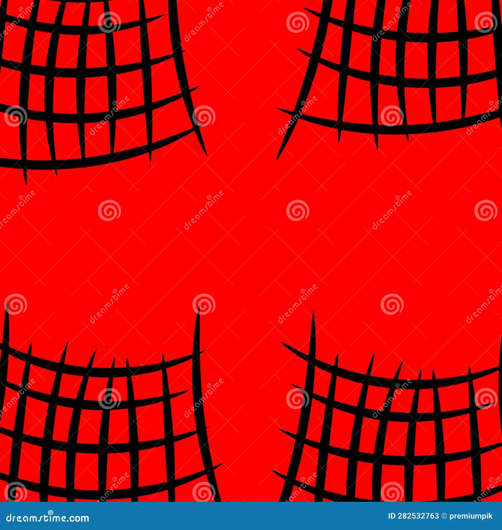Background Design with Spider Net Stock Illustration - Illustration of